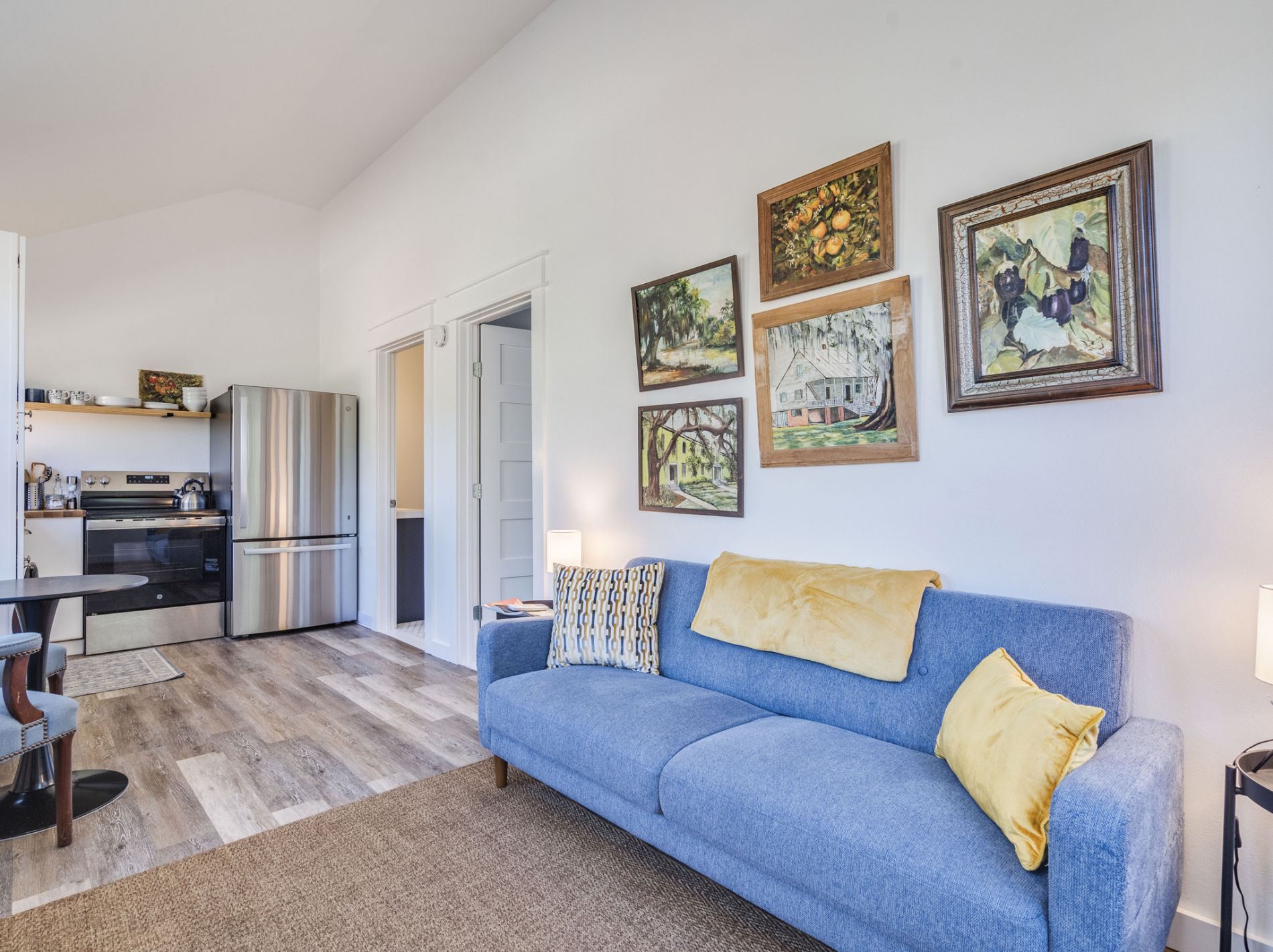 Unit B Living Room Unit B Living Room