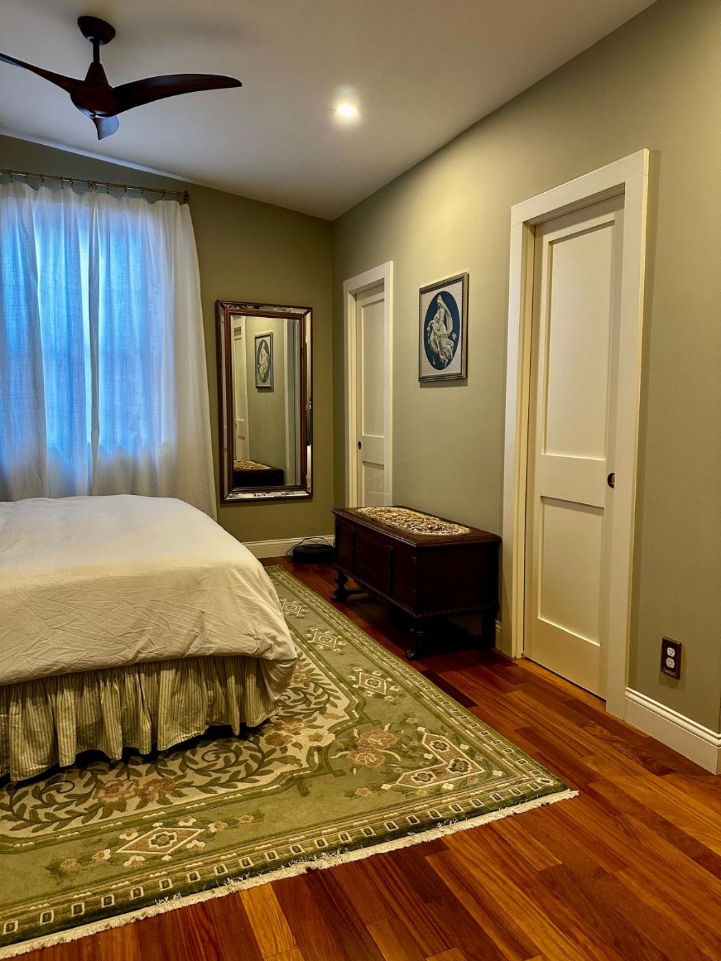 Master Bedroom and His/Her Closets