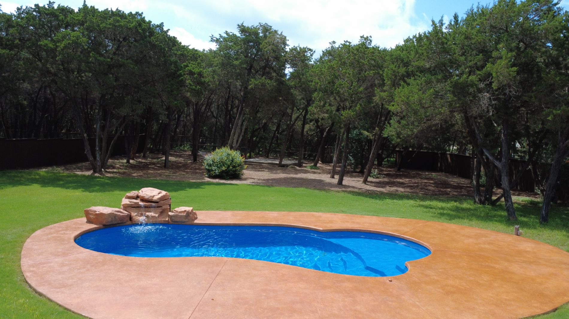 Pool and Backyard