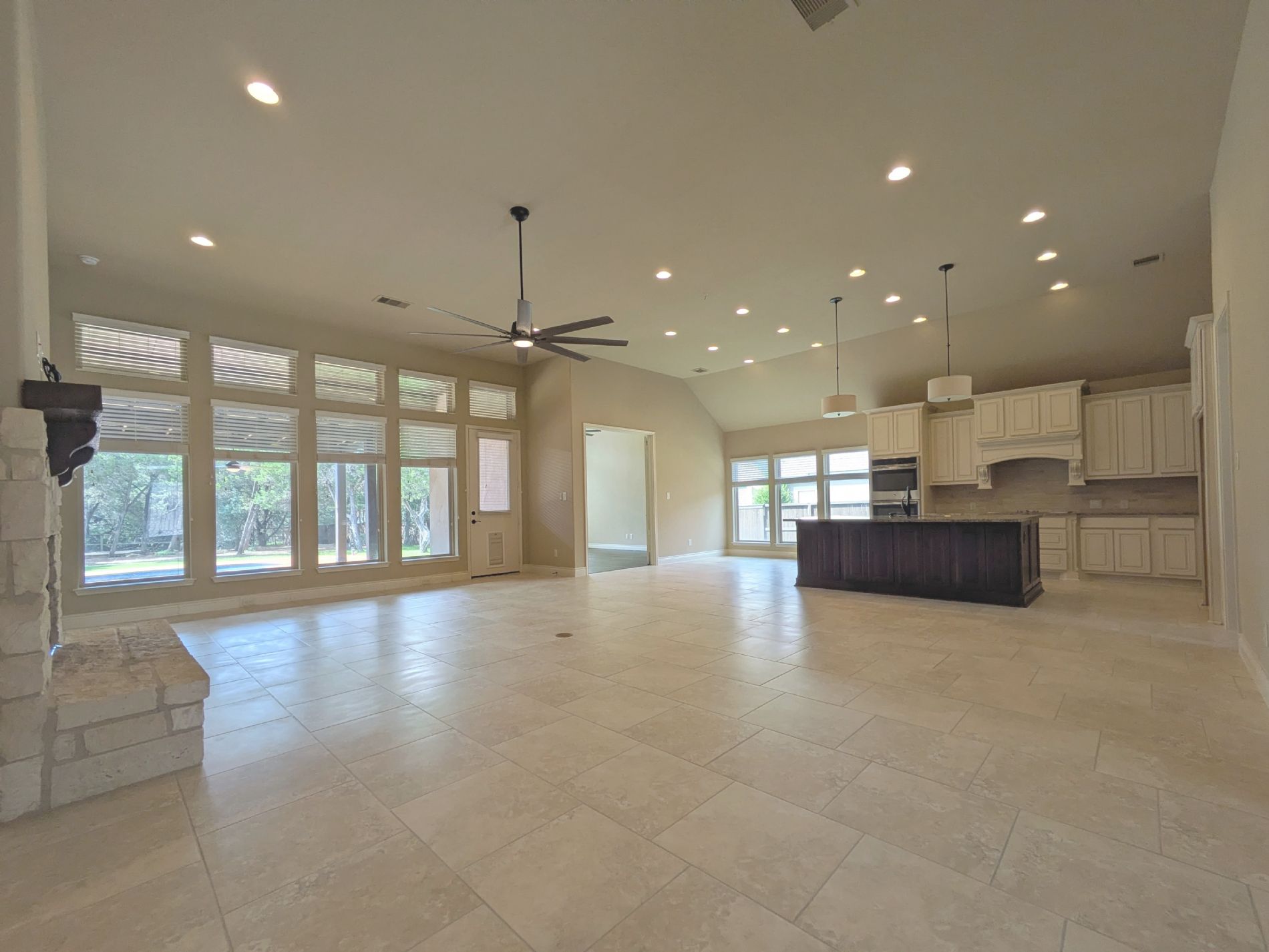 Great Room and Kitchen Great Room and Kitchen