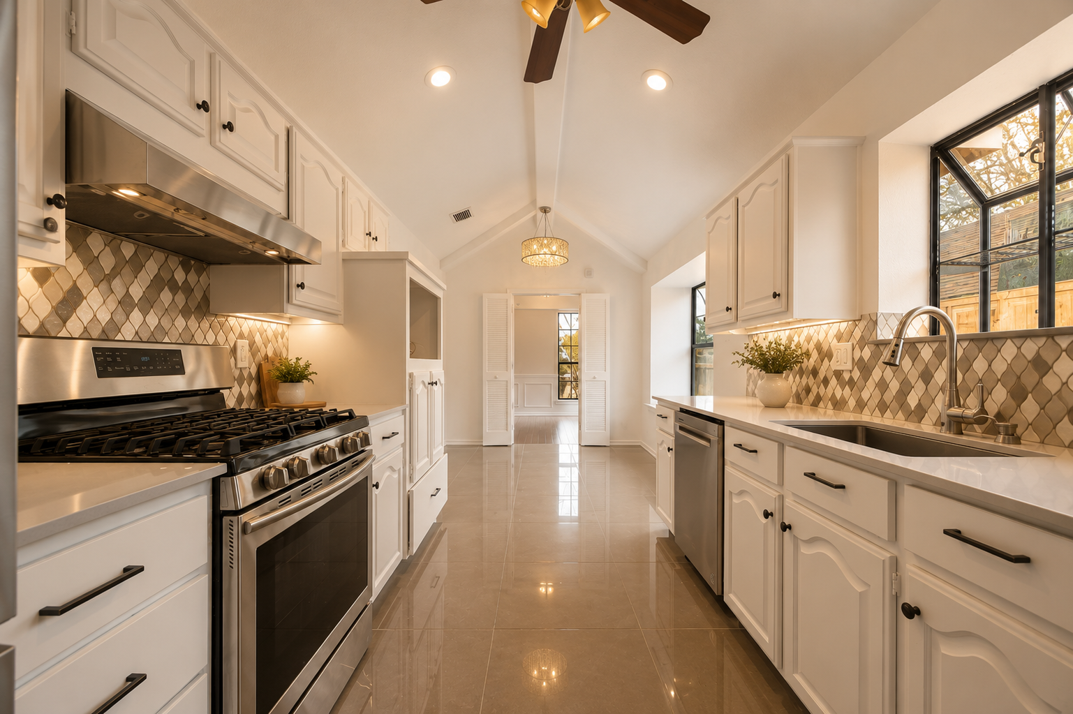 Designer Gourmet Kitchen